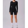 Гладкий комбінізон Shorts Body Crop top Skin model 78